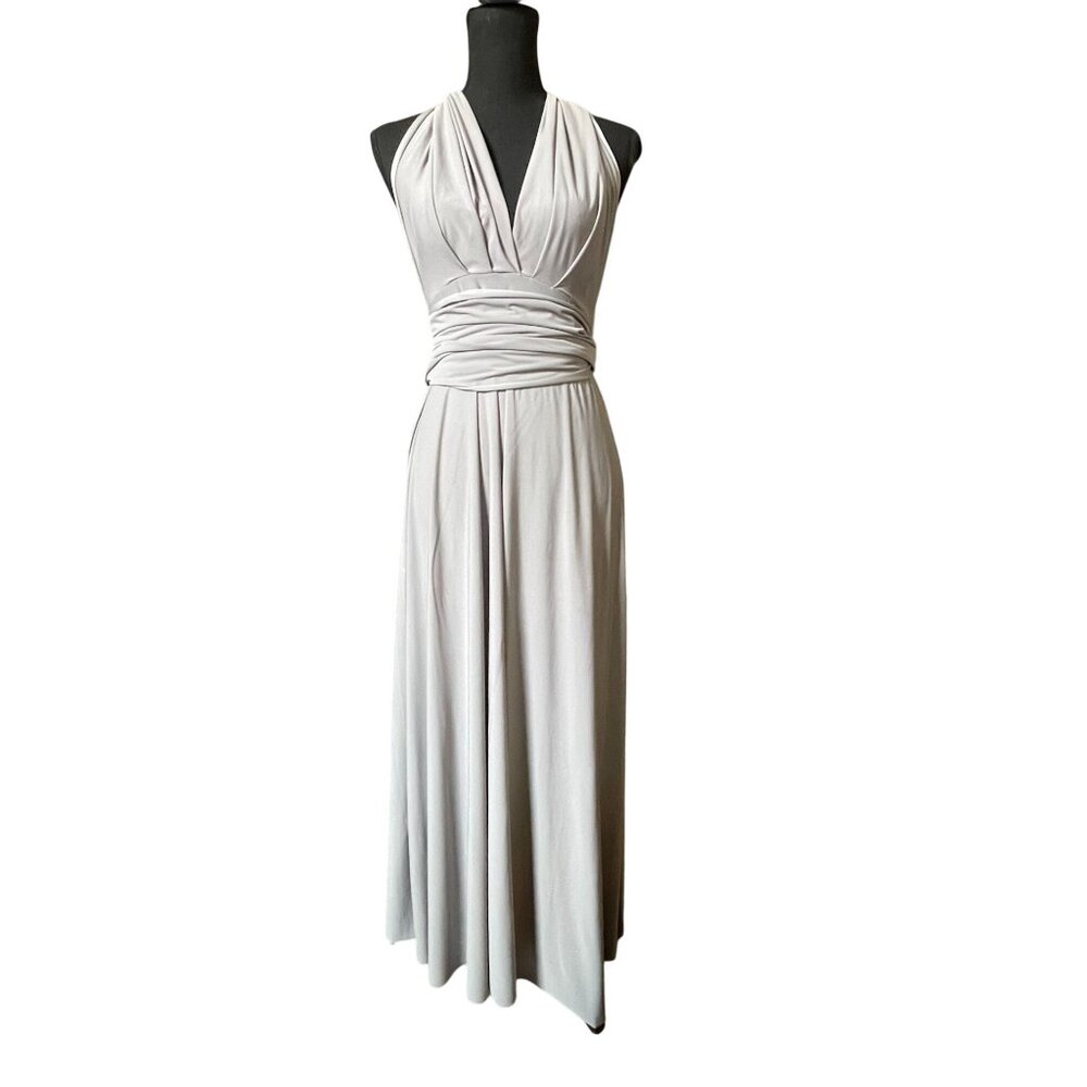 Von Vonni Gray Infinity Transformer Dress - 25+ Ways to Wear - One Size (2-12)
